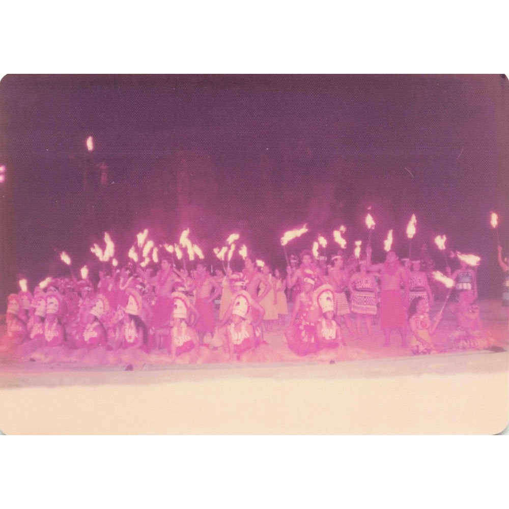 Vintage Polynesian Cultural Center Hawaii Night Dance Photos Lot of 3 - Picture 3 of 3